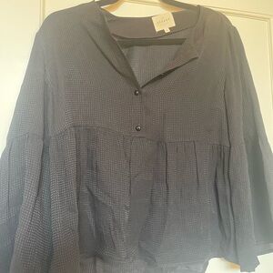 Sezane Black Women's Blouse